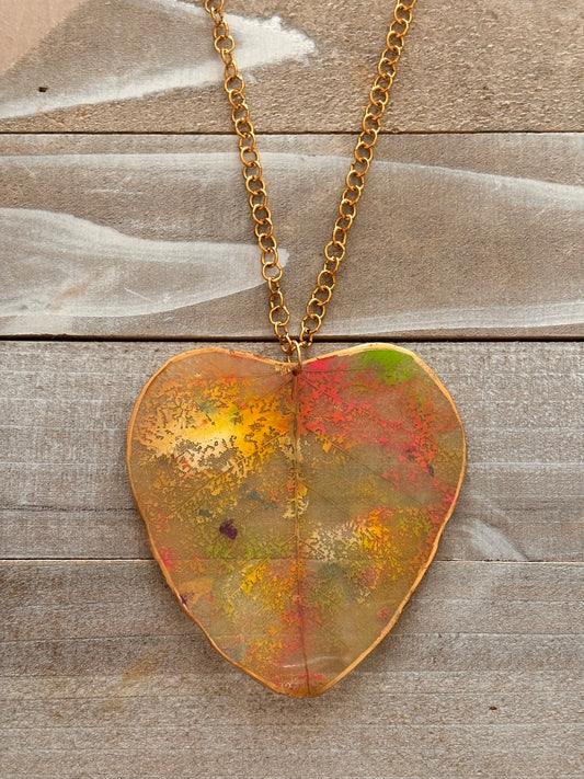 Leaf necklace 3